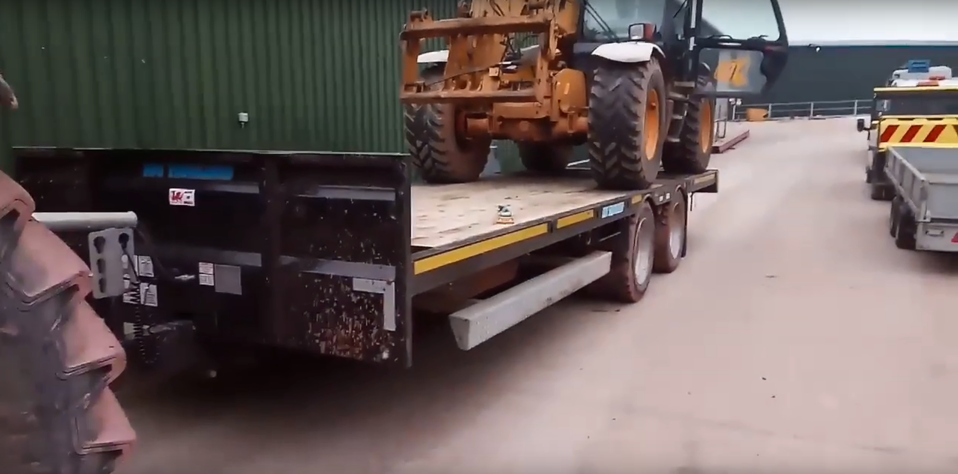 black low loader