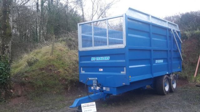 2 grain silage trailer 5