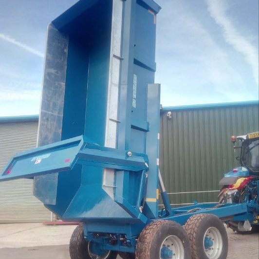 12T & 14 T DUMP TRAILER